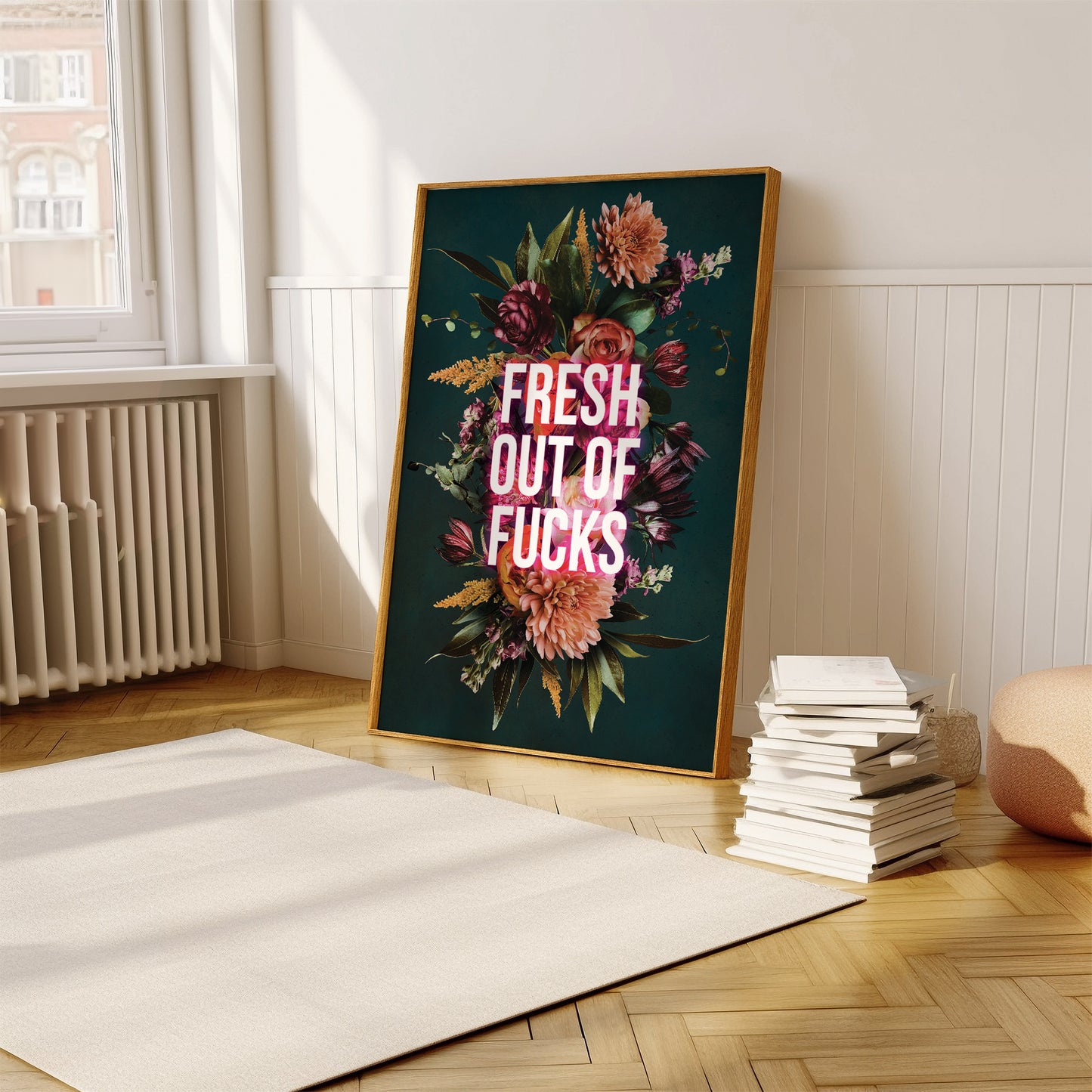 Fresh out of Fucks Print