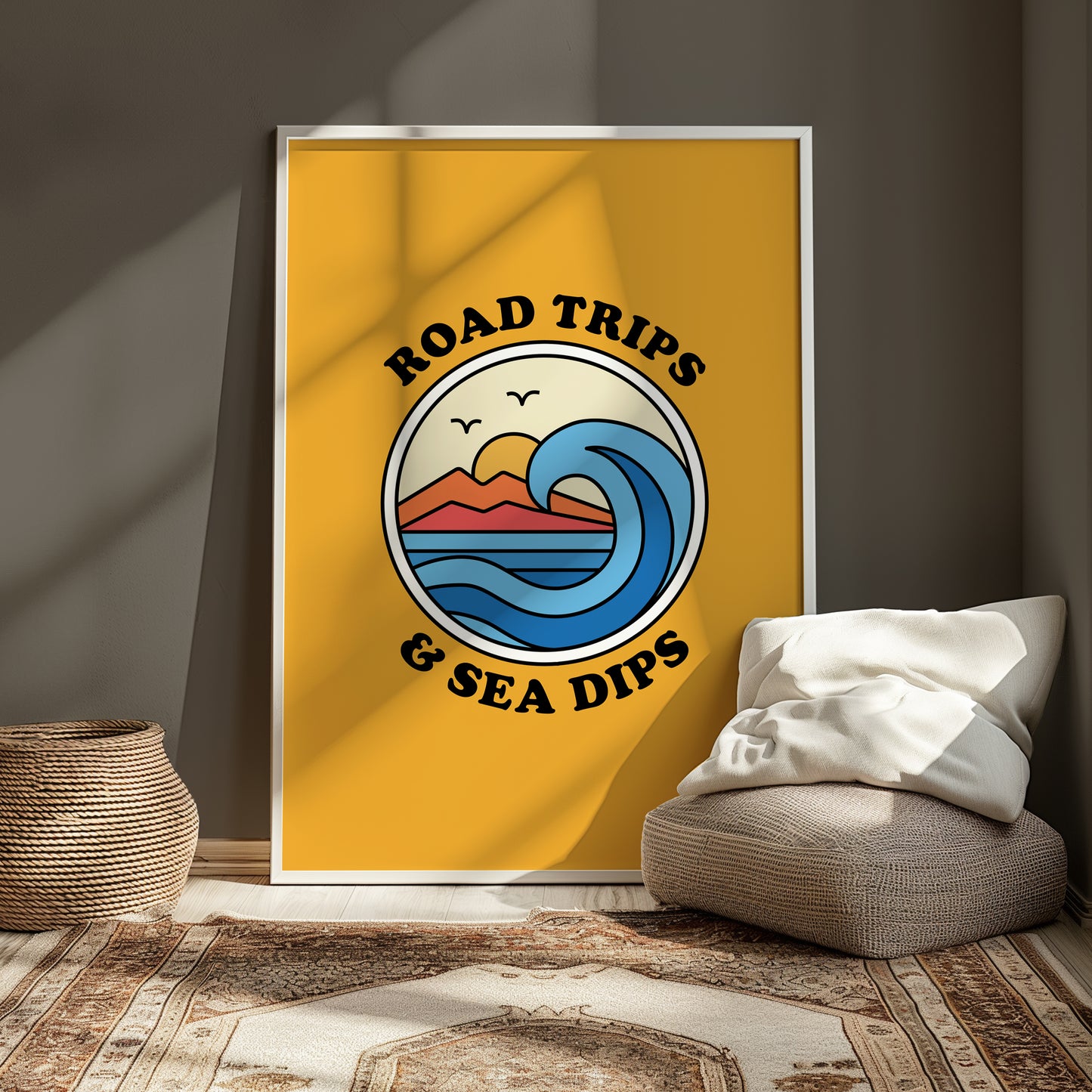 Road Trips & Sea Dips Print
