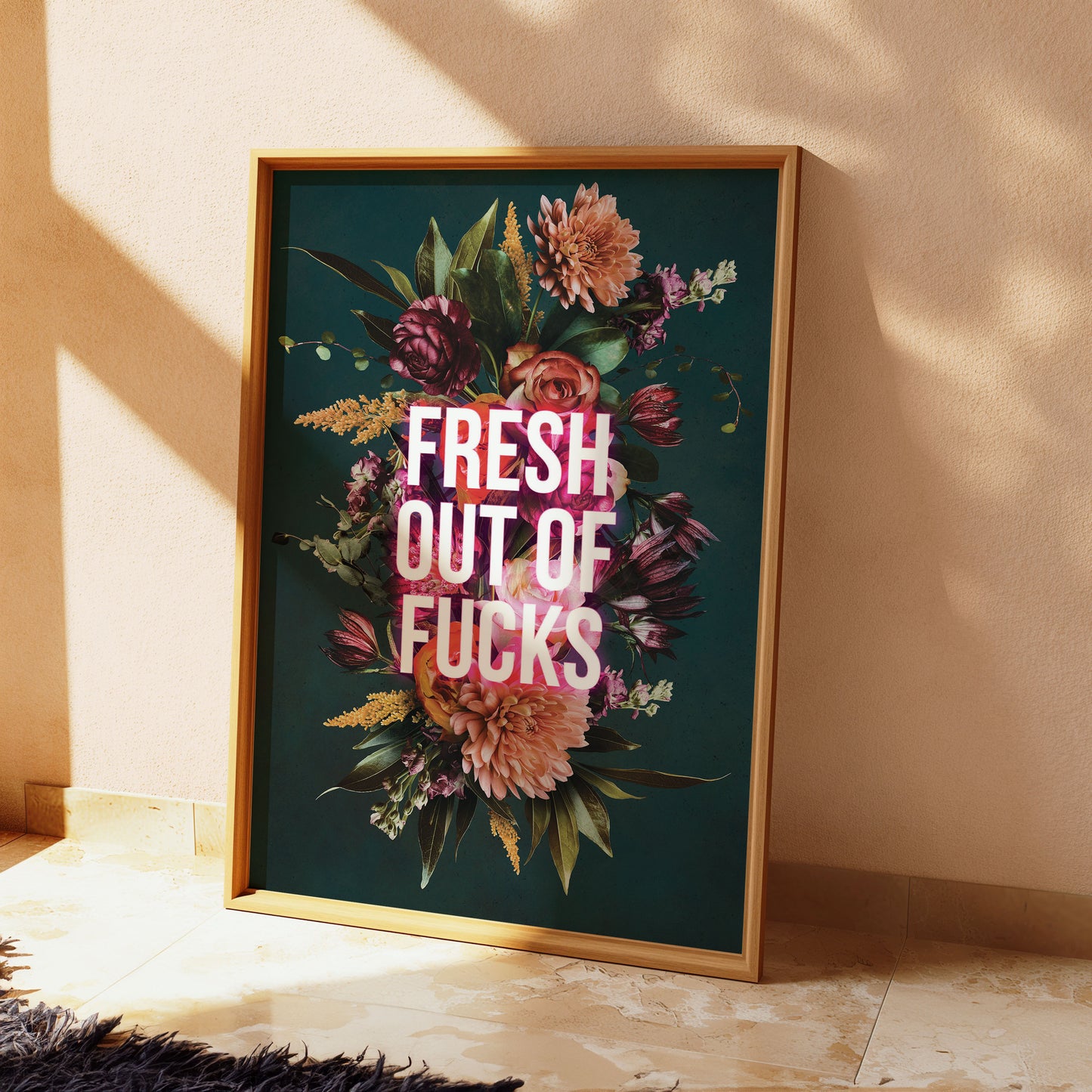 Fresh out of Fucks Print