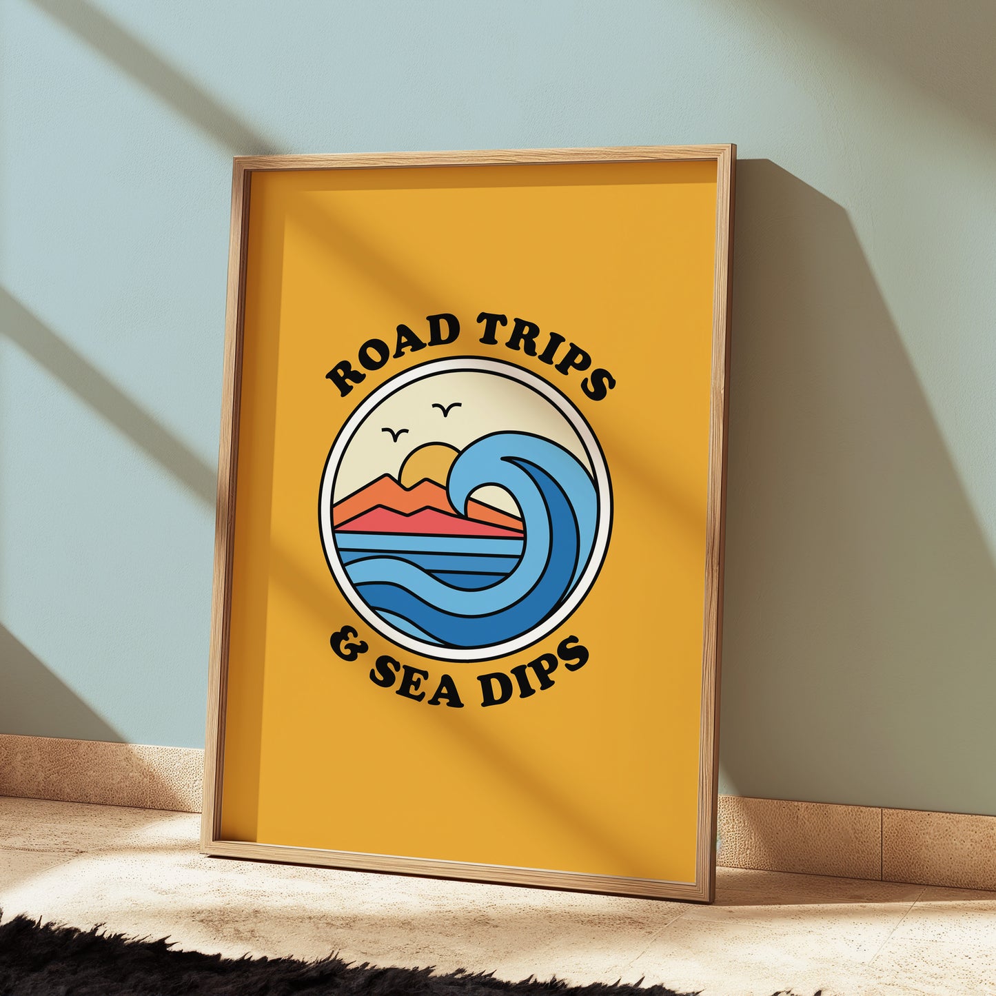 Road Trips & Sea Dips Print
