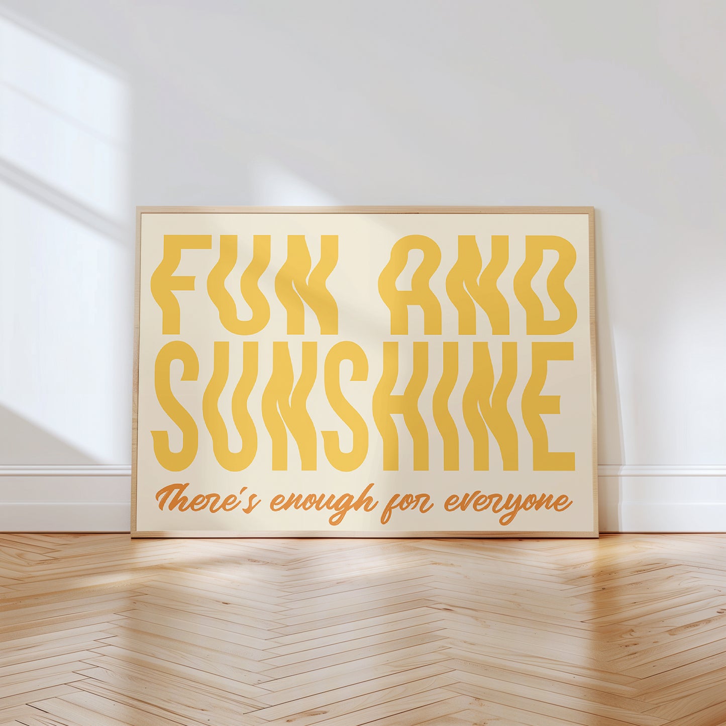 WHAM! Fun And Sunshine Print