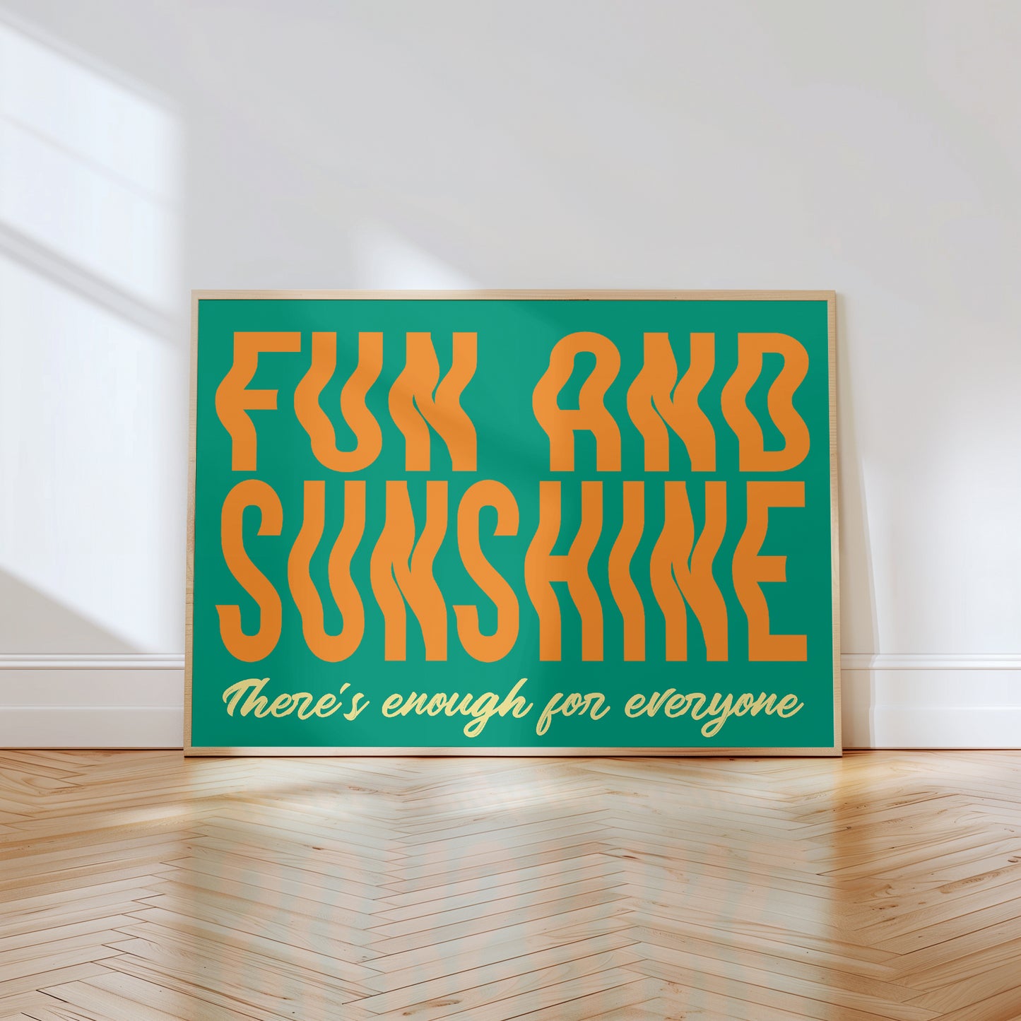 WHAM! Fun And Sunshine Print