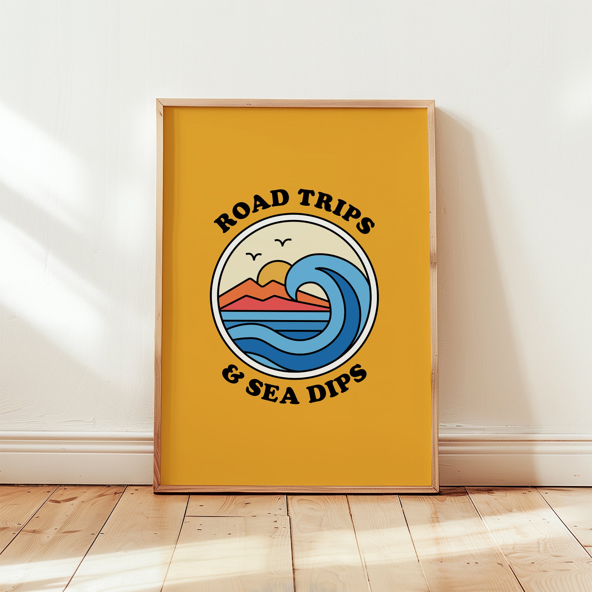 Road Trips & Sea Dips Print